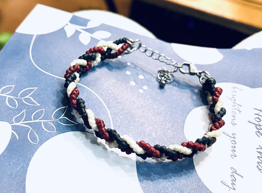 客訂-船眼可調式粗繩手環