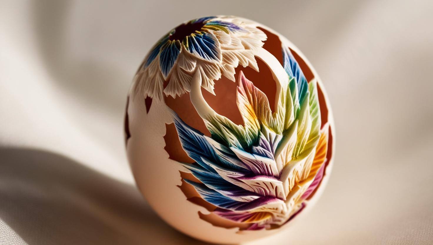 關於一顆鴕鳥蛋雕的遺憾